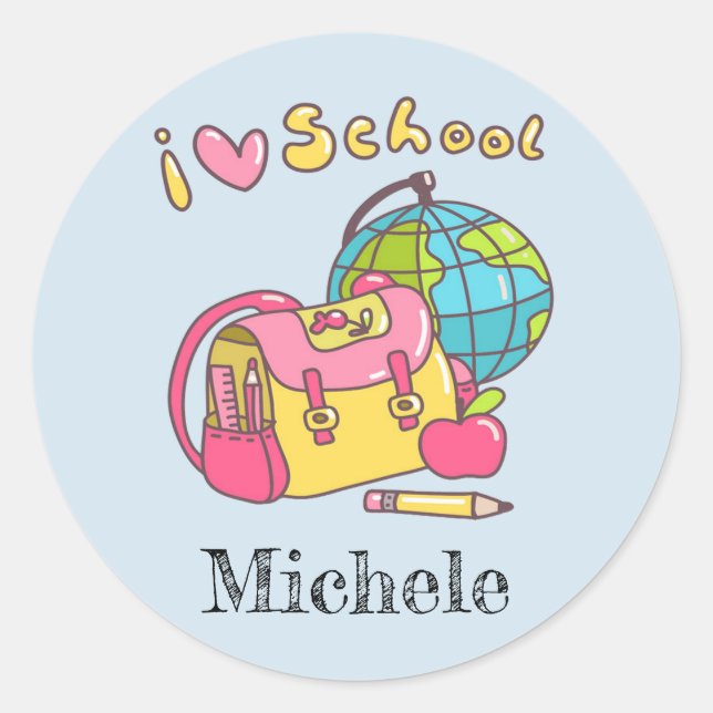 Back to School Sticker (Front)