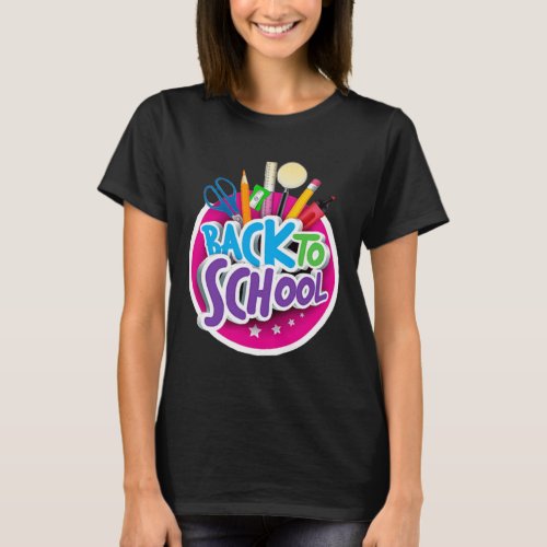 Back To School Stickers 1  T_Shirt