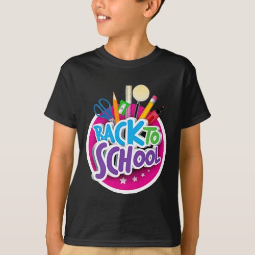 Back To School Stickers 1  T_Shirt