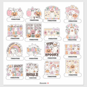 Back to School Stickers Halloween Assortment