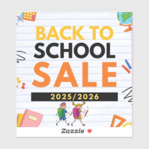 Back to school STIKERS  Sticker
