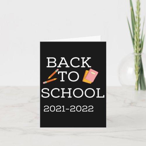 Back To School Student 1  Card