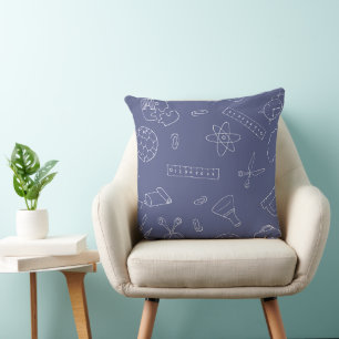 Back To School Study Supplies, Back To School Throw Pillow