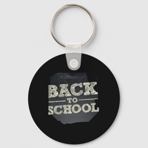 Back To School Supplies Chiffon Top  Keychain
