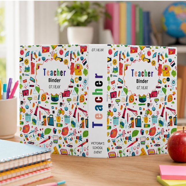   Back to School Supplies for  Teachers 3 Ring Binder (Back to School Supplies for Teachers 3 Ring Binder)
