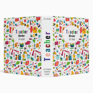 Back to School Supplies for Teachers 3 Ring Binder