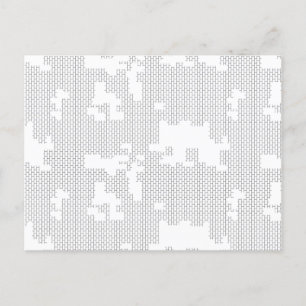 Back to School Supplies Student Essentials Postcard