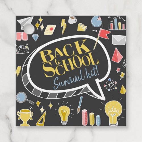 back to school survival kit new qualified teacher favor tags