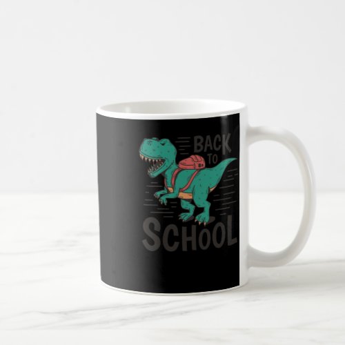 Back To School T_rex Funny Back To School Design S Coffee Mug