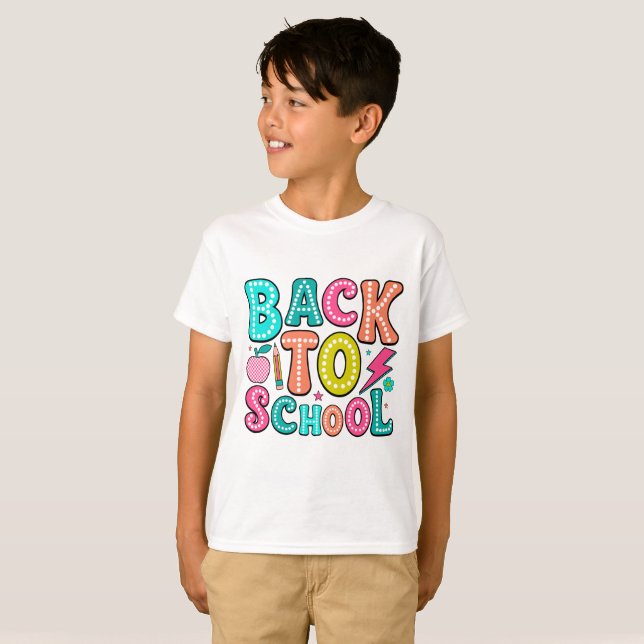 Back To School T-Shirt (Front Full)