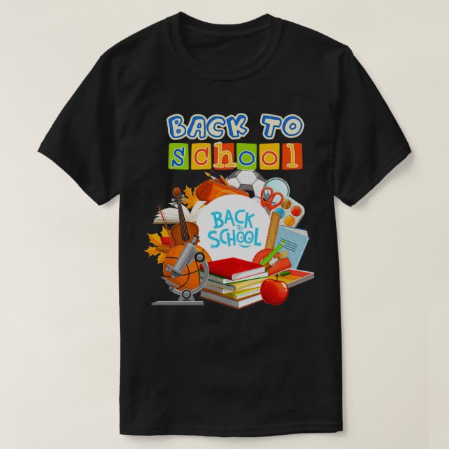 Back To School T-Shirt (Design Front)