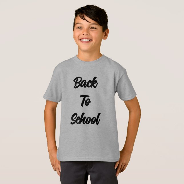 Back to school  T-Shirt (Front Full)