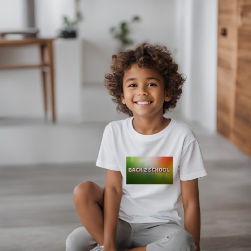 Back To School T_Shirt for boys and girls