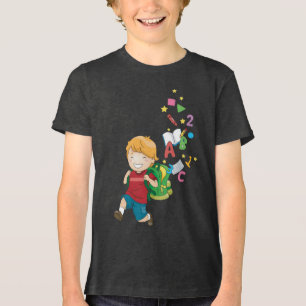 Back to School T-Shirt l Students & Teachers Tri-Blend Shirt