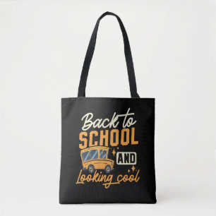 Back To School Teacher Back To School And Looking Tote Bag