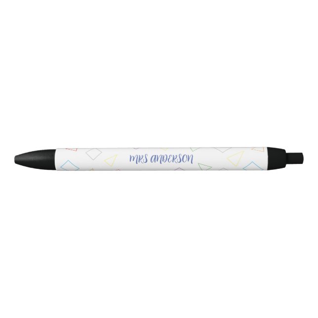 Back to School Teacher name Gift Pen (Front)