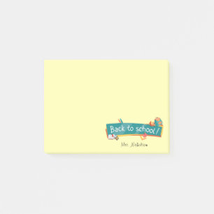 Back to School Teacher Post-it® Notes
