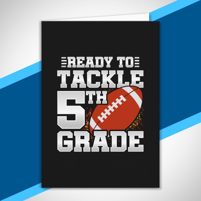 Back to School - Teacher Student - 5th Grade Card (Creator Uploaded)