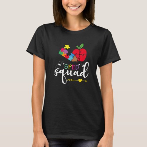 Back To School Team  For Special Ed Teacher Sped S T_Shirt