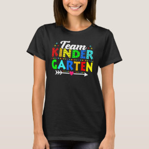 Back To School Team Kindergarten Teacher Student K T-Shirt