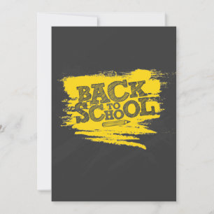 Back to School Thank You Card • Teacher & Student