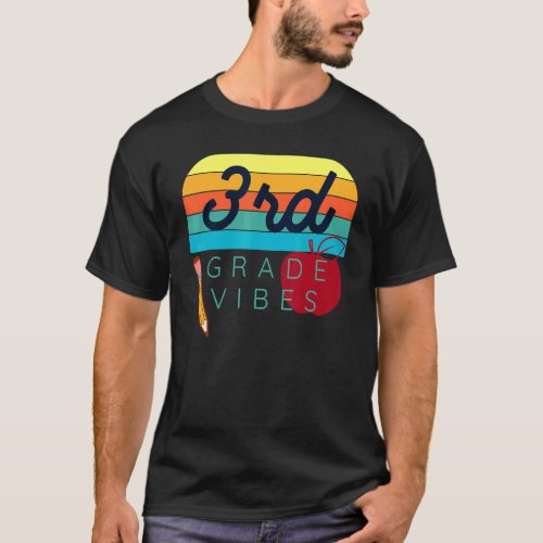 Back To School Third Grade Teacher Kids Third Grad T_Shirt