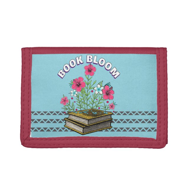 back to school tri-fold wallet (Front)