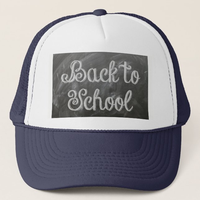 Back To School Trucker Hat (Front)