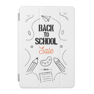 Back to School Typography Design iPad Mini Cover