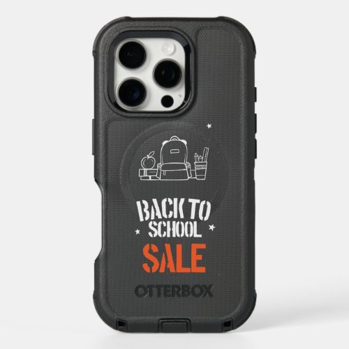 Back to School Typography Design iPhone 16 Pro Case