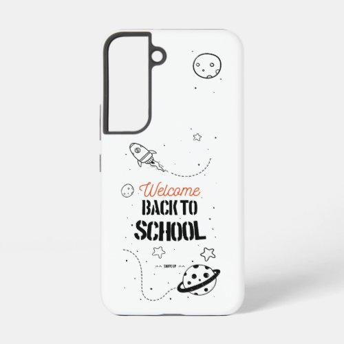 Back to School Typography Design Samsung Galaxy S22 Case