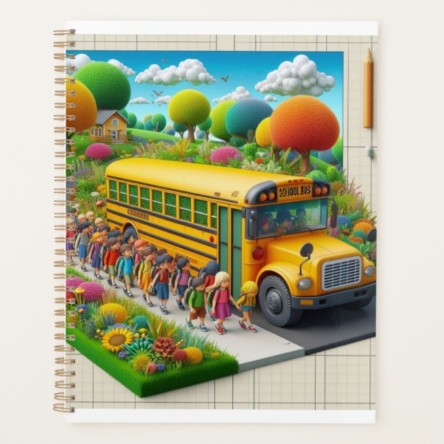 Back To School Vibes Planner (Front)