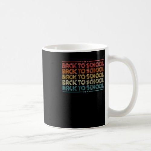 Back To School Vintage Sunset Design  Coffee Mug