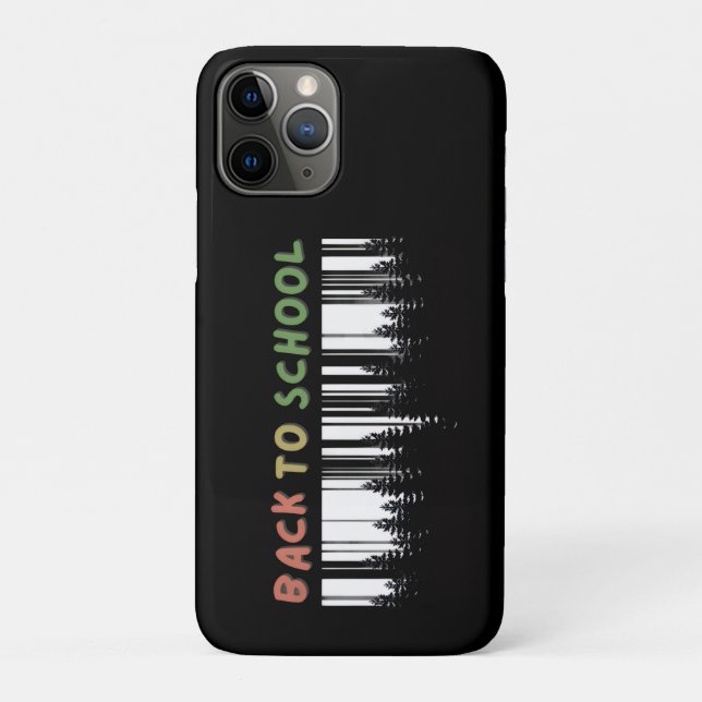 Back to school with a touch of wild trees Case-Mate iPhone case (Back)