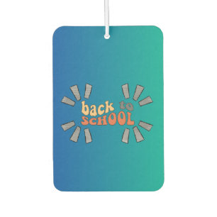 Back to school with an anime twist air freshener