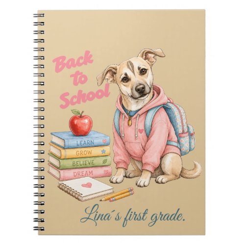 Back to School with Lina Notebook