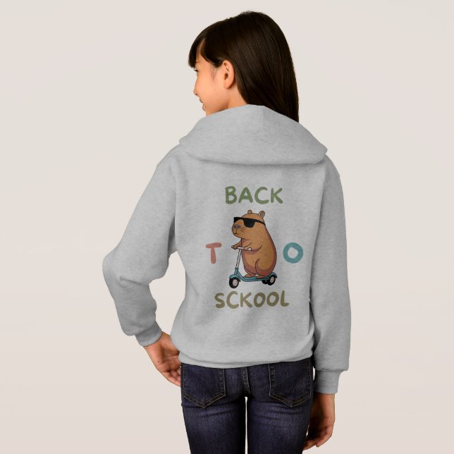 Back to School with the Wonder Bear Hoodie (Back Full)