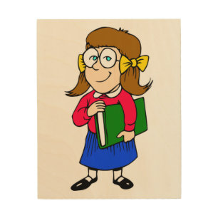 BACK TO SCHOOL WOOD WALL DECOR