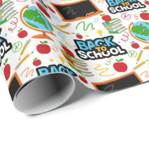 Back to School Wrapping Paper