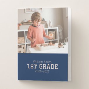 Back to School Year Memory Book Album Pocket Folder