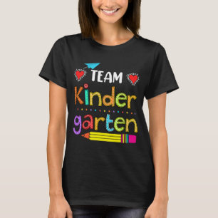 Back to Shool Teacher Team Kindergarten T-Shirt