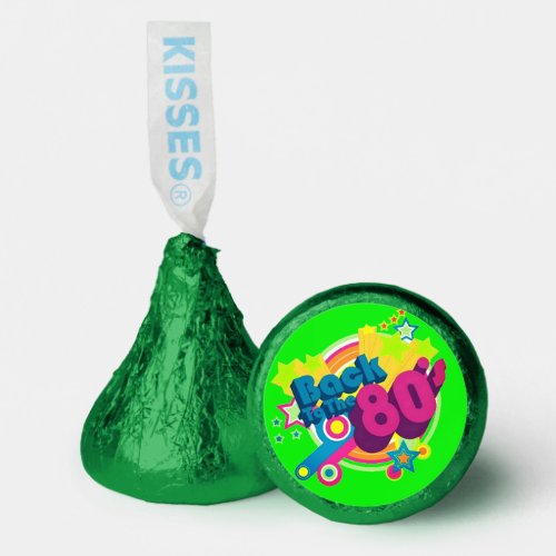 Back To The 80s Neon Green Hersheys Kisses