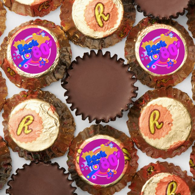 Back To The 80's Neon Pink  Reese's Peanut Butter Cups (Assorted)