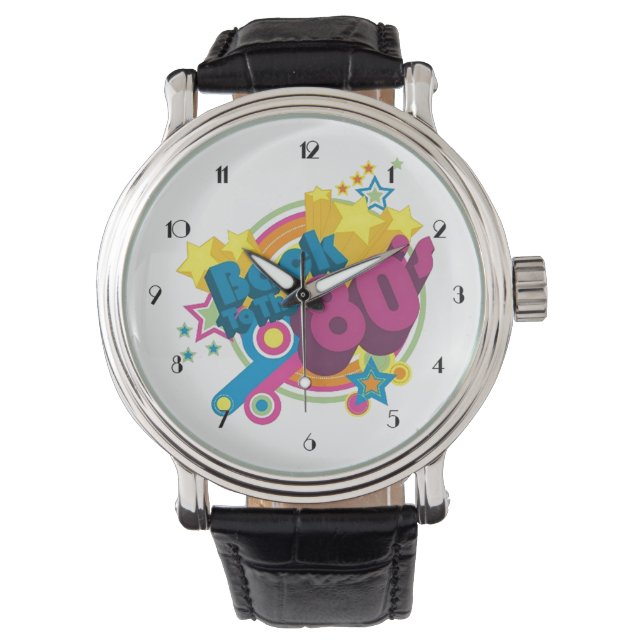 Back To The 80's Retro 80's Wrist Watch (Front)