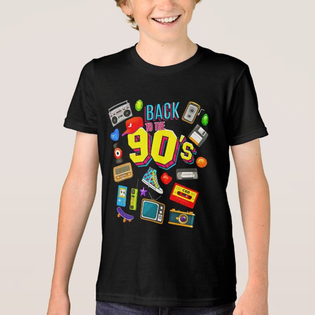Back to the 90’s: Retro Remix Tee (Front)
