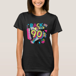 Back To The 90s Outfits Retro Costume Party Casset T-Shirt