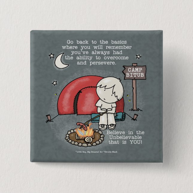 Back to the Basics Button (Front)