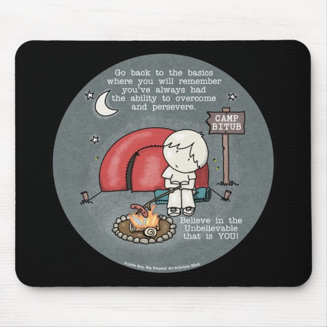 Back to the Basics Mouse Pad (Front)