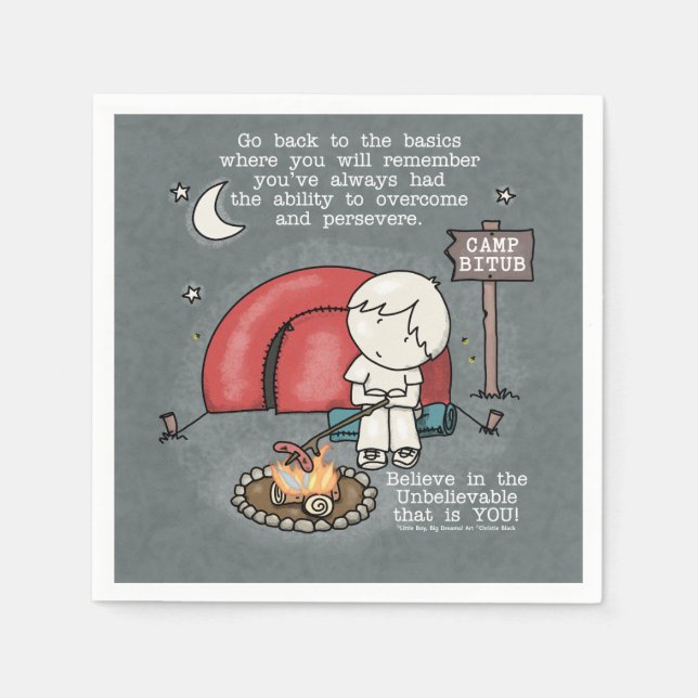 Back to the Basics Napkins (Front)