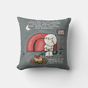 Back to the Basics Throw Pillow